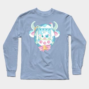 Moolisa Tamagotchi Blue Long Sleeve T-Shirt